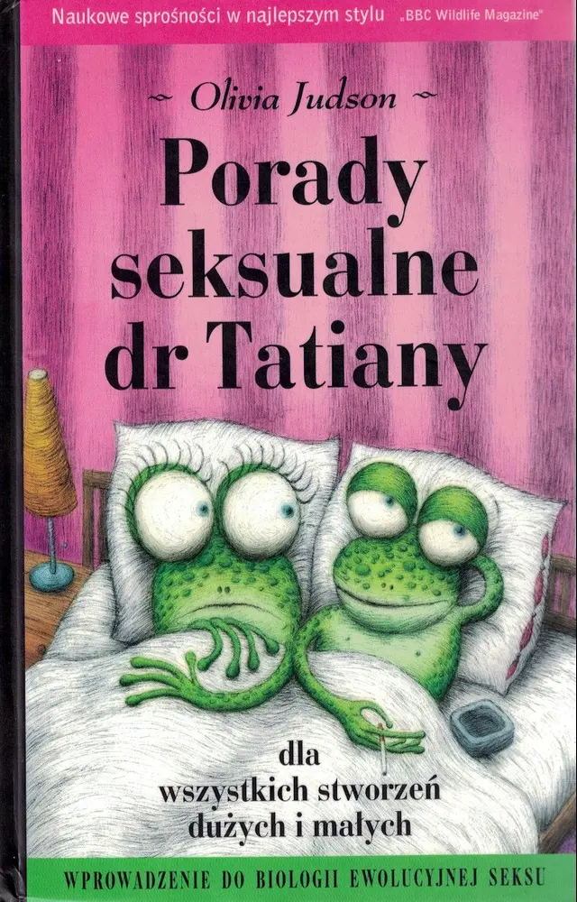 Polish edition cover of Dr Tatiana’s Sex Advice to All Creation