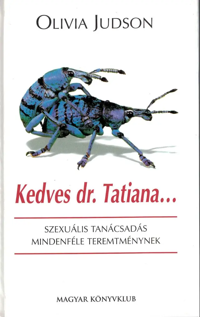 Hungarian edition cover of Dr Tatiana’s Sex Advice to All Creation