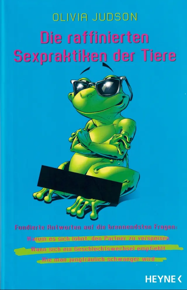 German edition cover of Dr Tatiana’s Sex Advice to All Creation