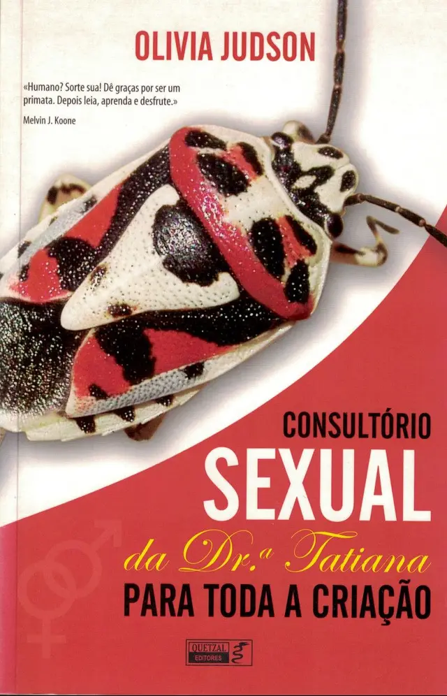 Portuguese edition cover of Dr Tatiana’s Sex Advice to All Creation